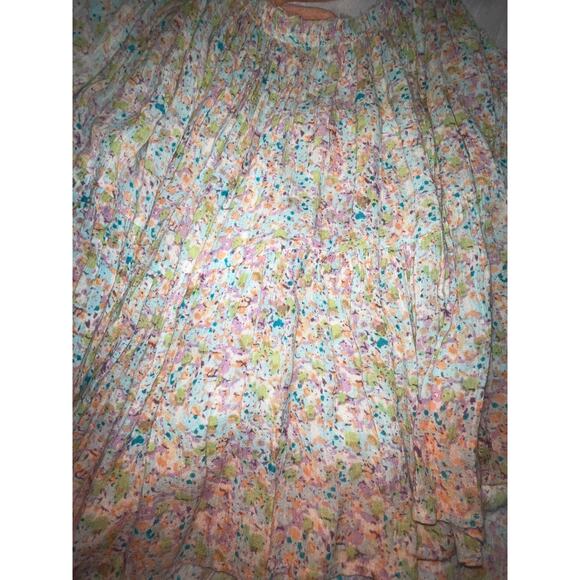 Free People One‎ BOHO Flowy Summer Top - Size XS - SO Beautiful & Fun! - Picture 4 of 6